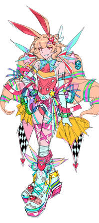 magical girl form